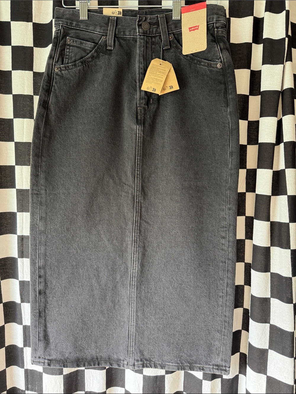 Levi's Black Straight-Leg Jeans